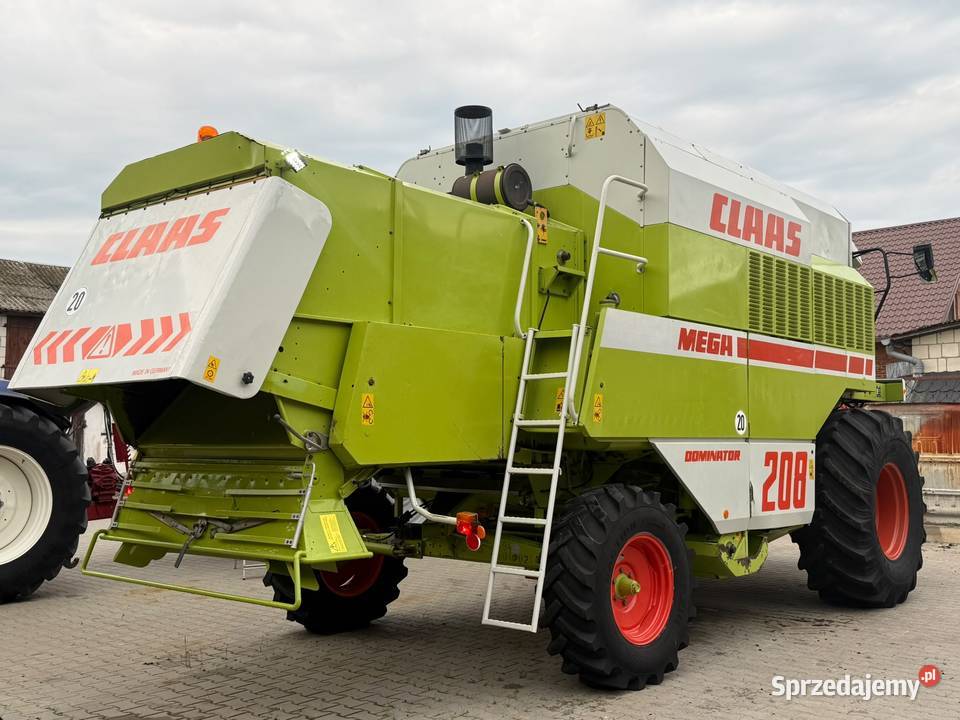 Claas Mega 208 II transport w Zbożowe