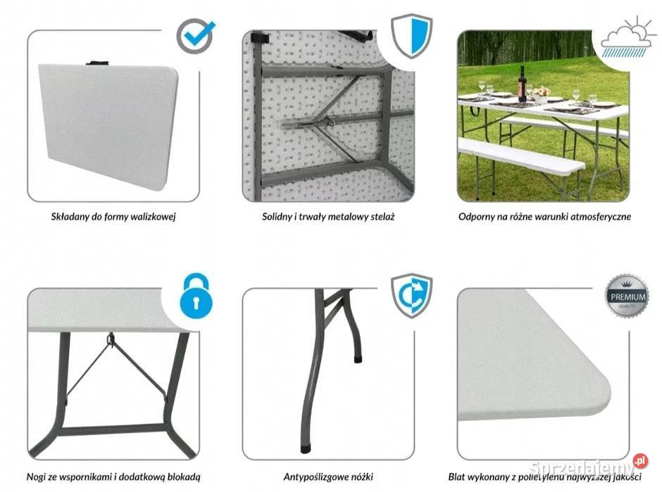 STÓŁ CATERINGOWY SKŁADANY pro bankietowy Katowice