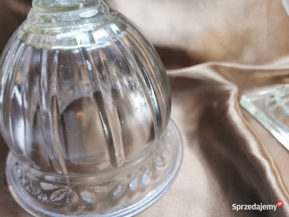 Duże gazony szklane na kwadratowej podstawie Lublin