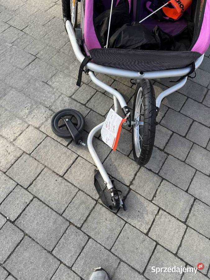 Przyczepka rowerowa riksza croozer kids 2 3 lata+ Rakowice