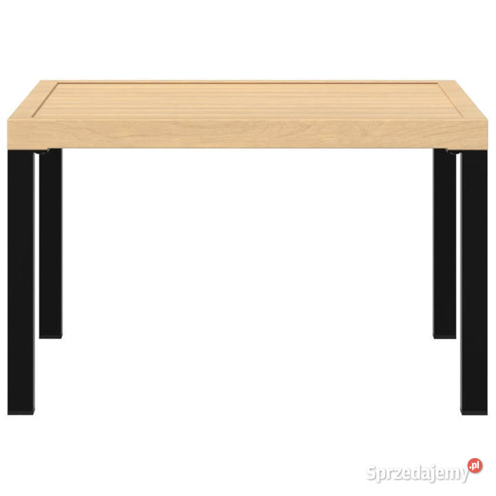 Ogrodowy stolik kawowy czarny 65x65x40 WM4008573 Warszawa