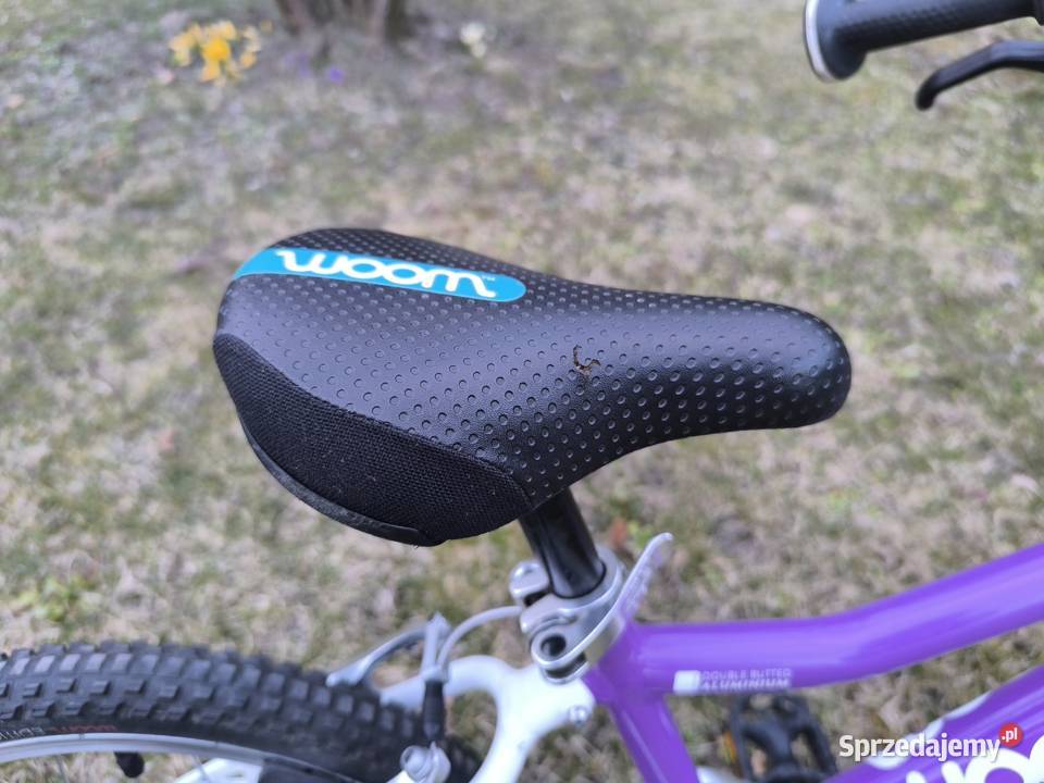 Lekki rower dziecięcy Woom 3 16 kolor fioletowy