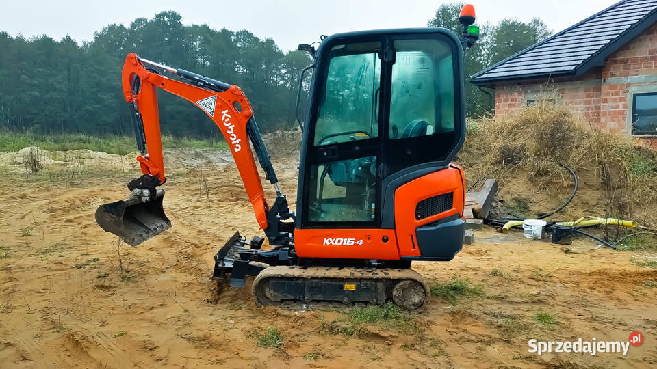 Kubota KX0164 minikoparka 2019 r 1902 mtg Piotrków Trybunalski