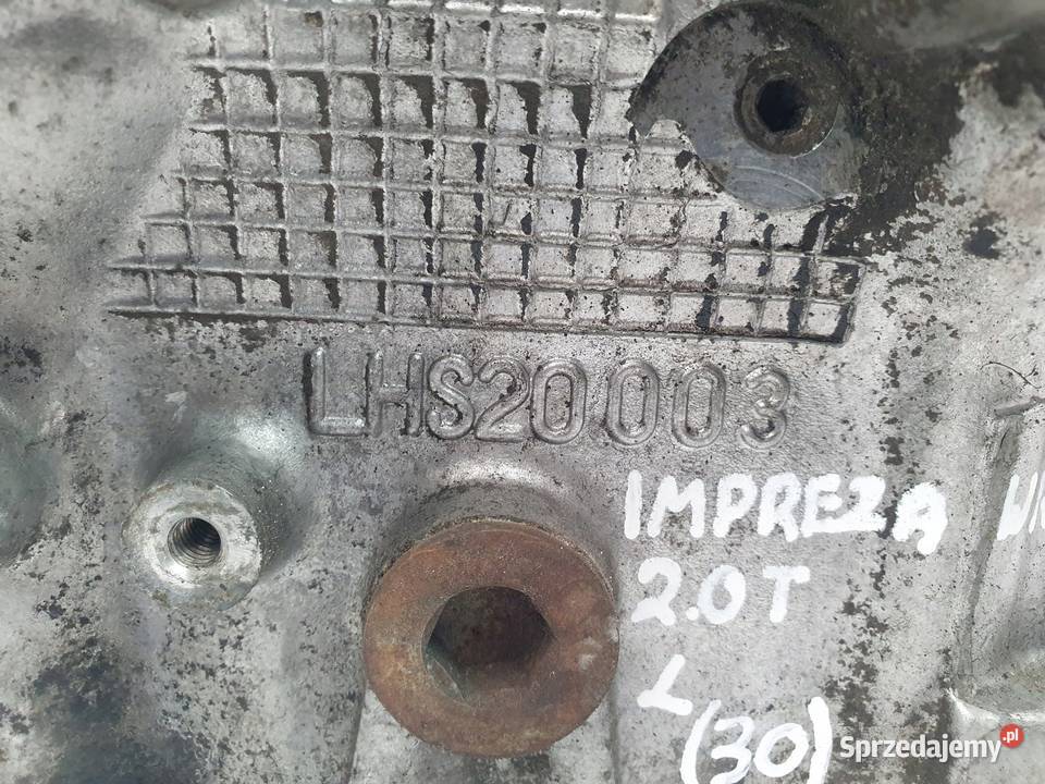 GŁOWICA SILNIKA Subaru Impreza II WRX 20 T turbo Silniki i osprzęt Chełm