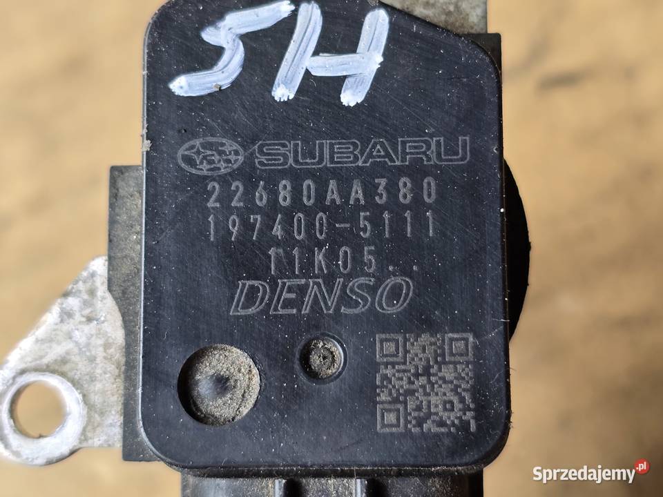 Subaru Forester 3 SH przepływomierz mas dolnośląskie Legnica