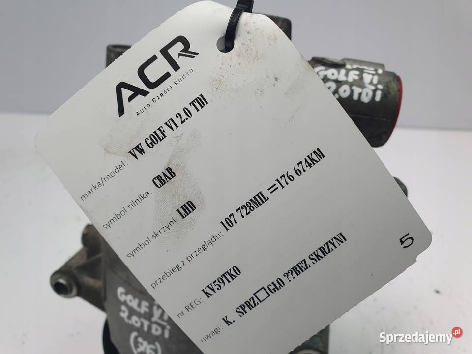 SPRĘŻARKA KLIMATYZACJI Audi A3 8P VW Golf VI 20 osobowe Chełm