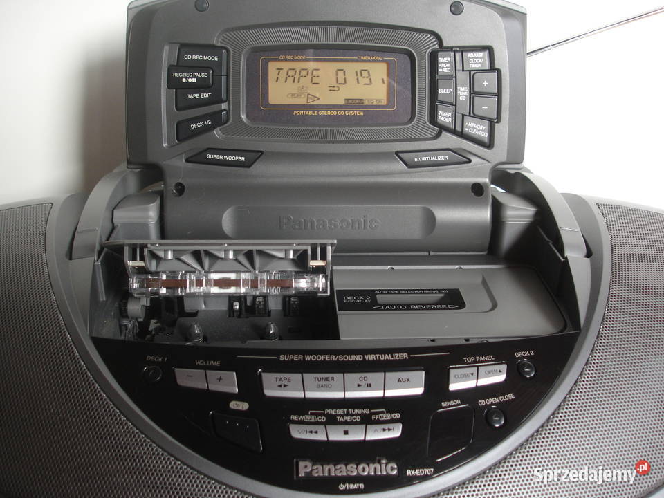Radiomagnetofon PANASONIC RX-ED707 Zielona Góra - Sprzedajemy.pl
