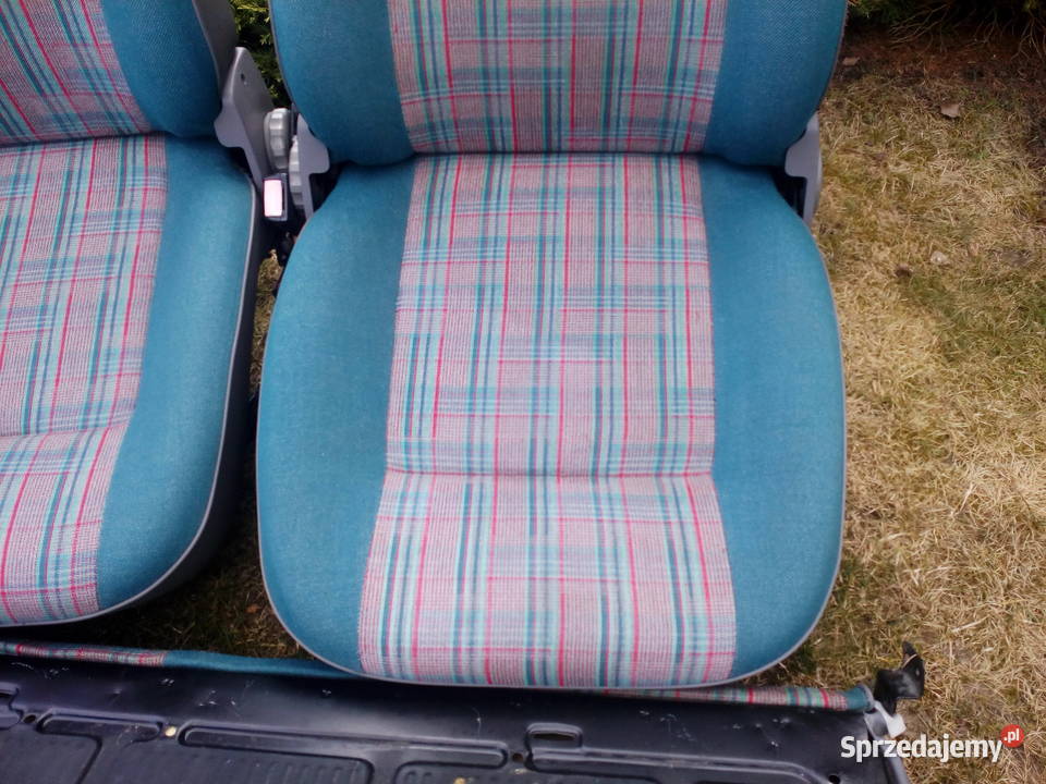 Fiat cinquecento fotele lewy prawy tyl komplet Fotele i kanapy Połaniec sprzedam
