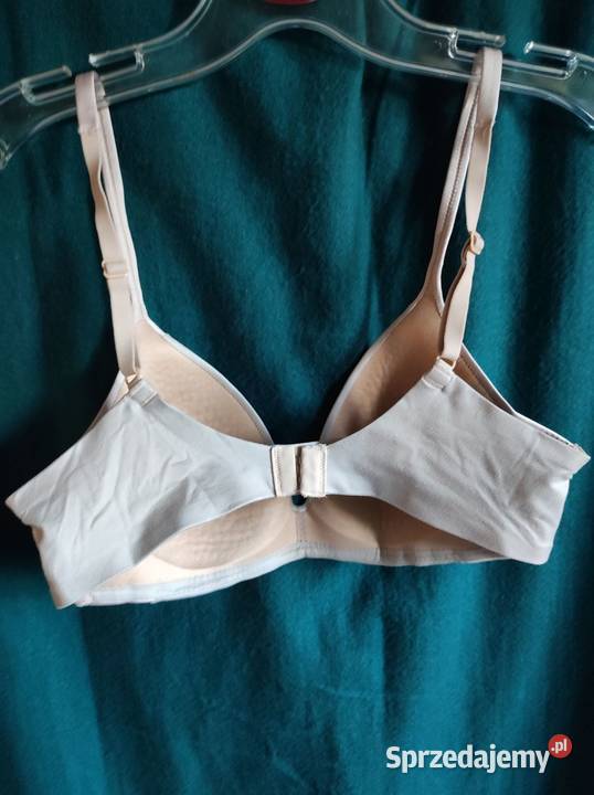 metaliczny satynowy stanik biustonosz Triumph Biustonosze Kielce