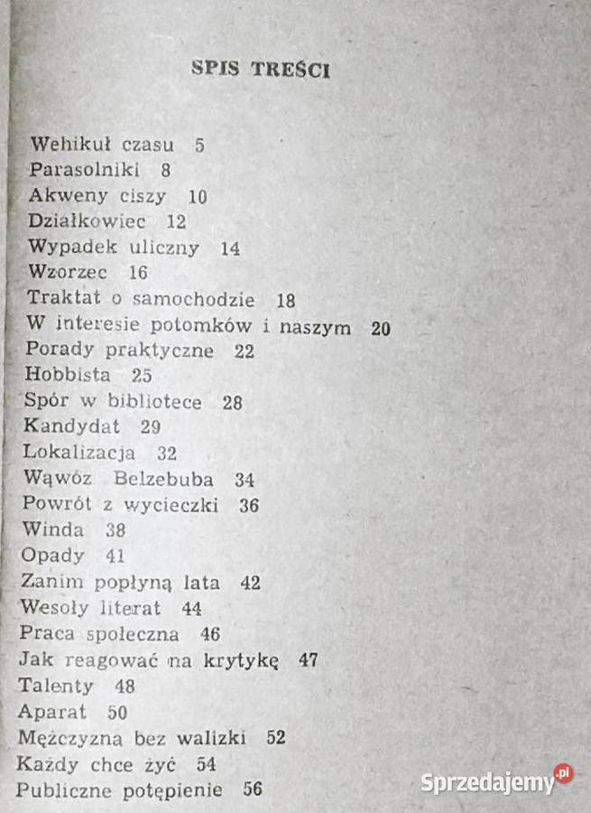 Wąwóz Belzebuba Opowiastki współczesne Tadeusz