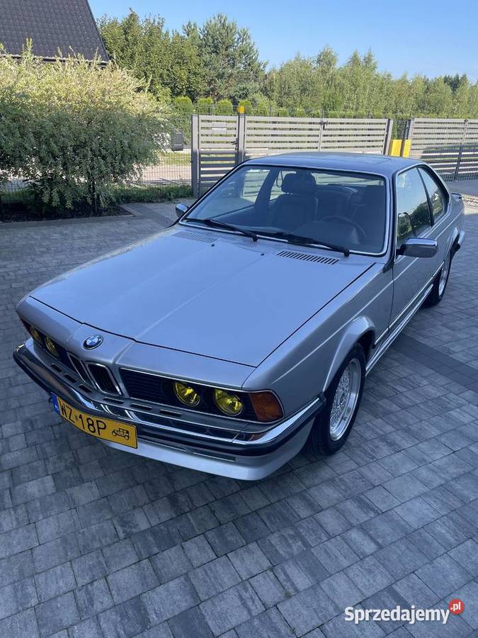 BMW 635 CSi E24 Europa manual dogleg Recaro Seria 6 mazowieckie Leszno