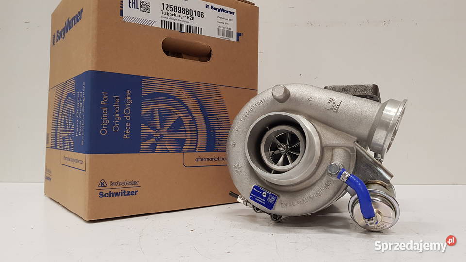 Nowa turbosprężarka BorgWarner KKK 12589880106