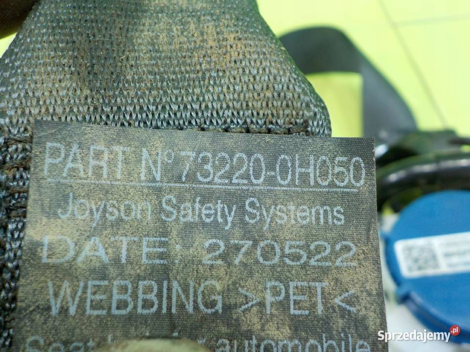 AYGO X 10 VVTI AUT 22r 5D pas bezpieczenstwa Suków