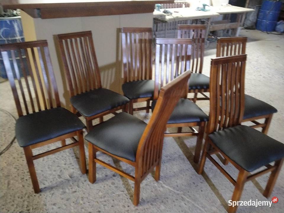 Piękne nowoczesne krzesła bukowe Krzesła Namysłów sprzedam