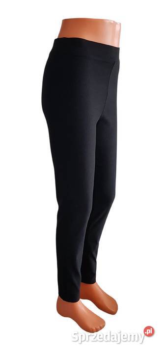 Damskie sportowe spodnie legginsy czarne Sinsay czarny Chrzanów sprzedam