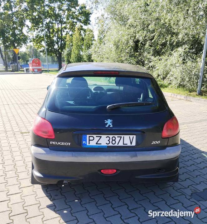 PEUGEOT 206 nieuszkodzony 206 wielkopolskie Swarzędz