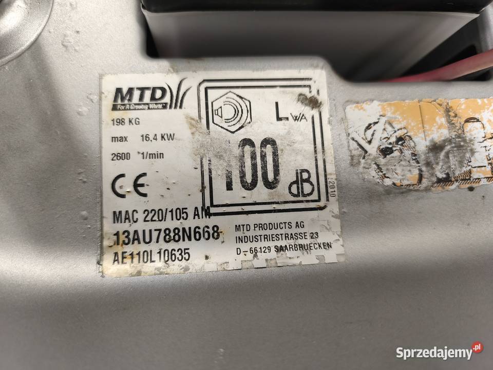Traktorek kosiarka 22 Lubliniec