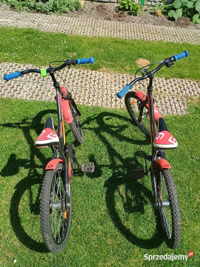 dwa rowerki 20 i jeden rowerek 24 cale Rowerki śląskie Mysłowice