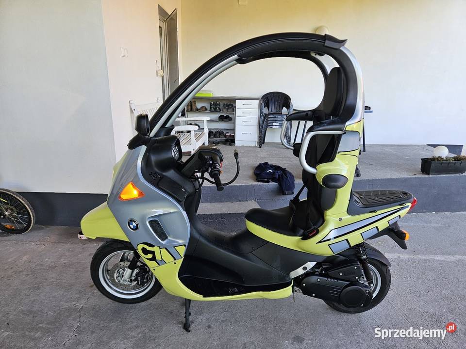 BMW C1 125 niski przebieg zarejestrowany w kujawsko-pomorskie Drzycim