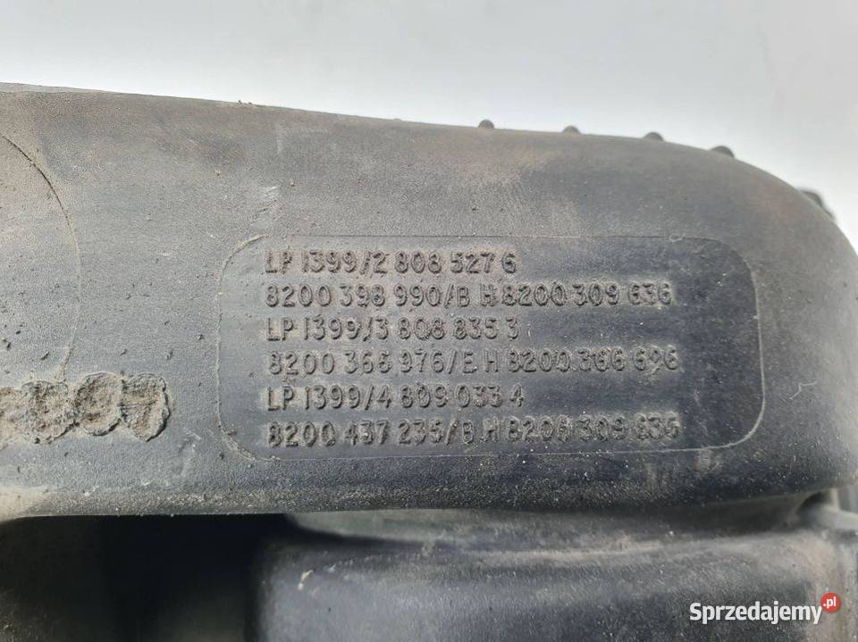 OBUDOWA FILTRA NISSAN NOTE 8200398990 Pozostałe Lipno sprzedam