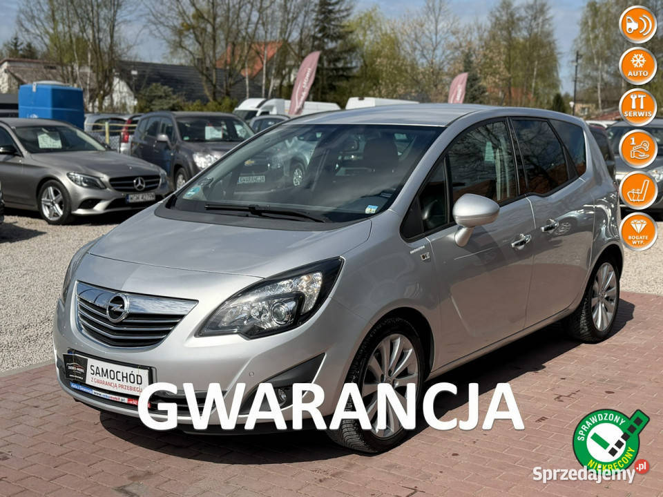 Opel Meriva Gwarancja Klima Bogaty wypas