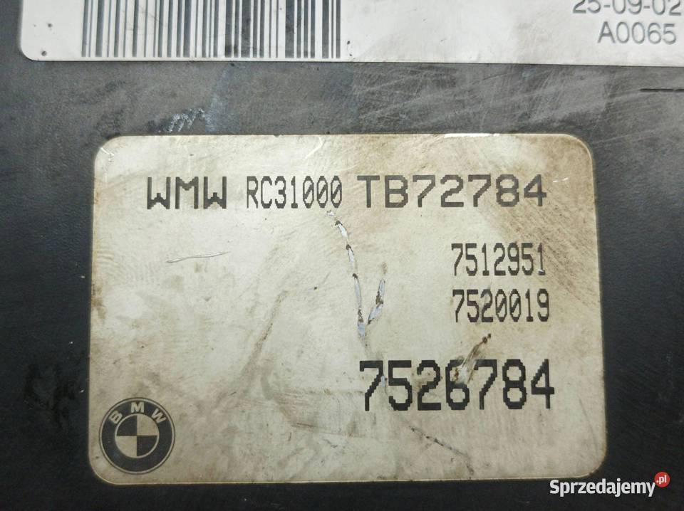 STEROWNIK SILNIKA 7520019 7526784 S118012001