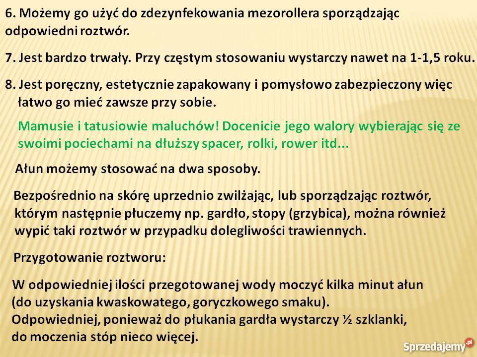 AŁUN Kryształowy antyperspirant Natural Veil zachodniopomorskie Kołobrzeg