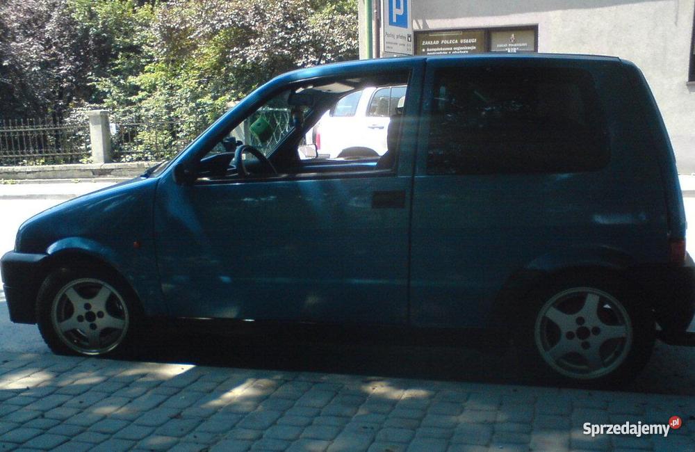 FIAT CC NIEBIESKI METALIC małopolskie Wieliczka