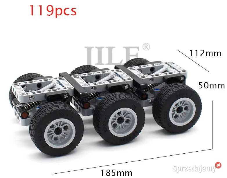 Klocki podstawa do budowy pojazdu dowolnej Milanówek