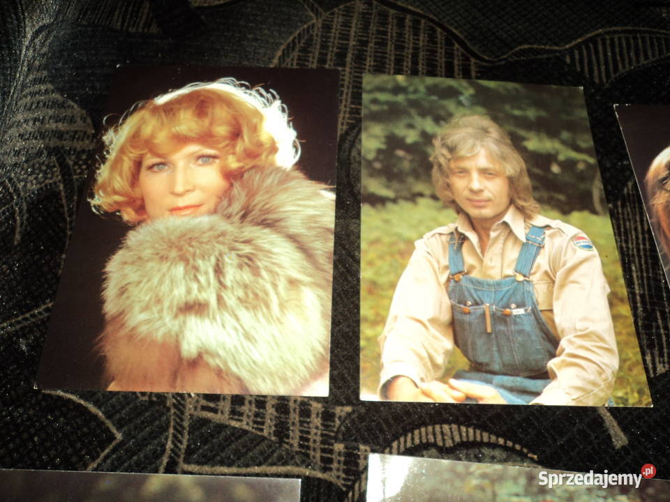 6 pocztówek widokówek celebrytów polskich 1 Pocztówki i karty telefoniczne Pocztówki i karty telefoniczne Nowy Sącz