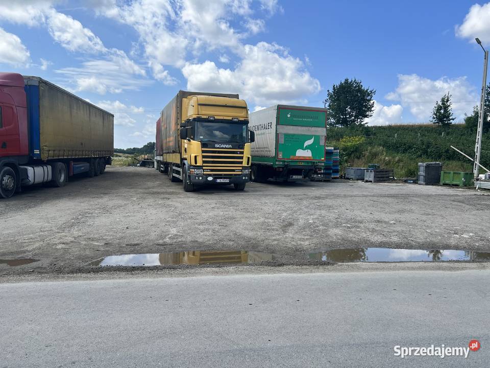 Scania trzyosiowa 12000cm3 Skrzynie z plandeką Goraj