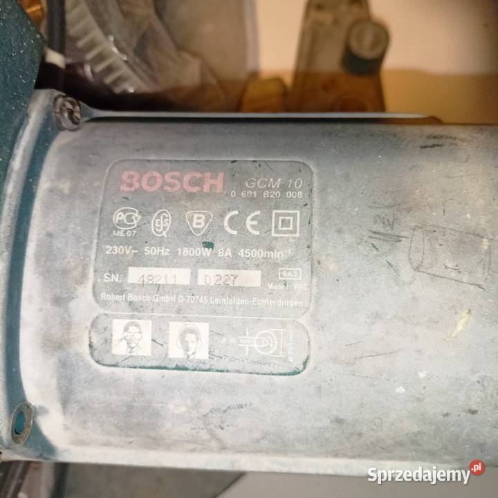 BOSCH ukośnica piła ukosowa GCM 10 Piły ukośnice Piły ukośnice Ropczyce