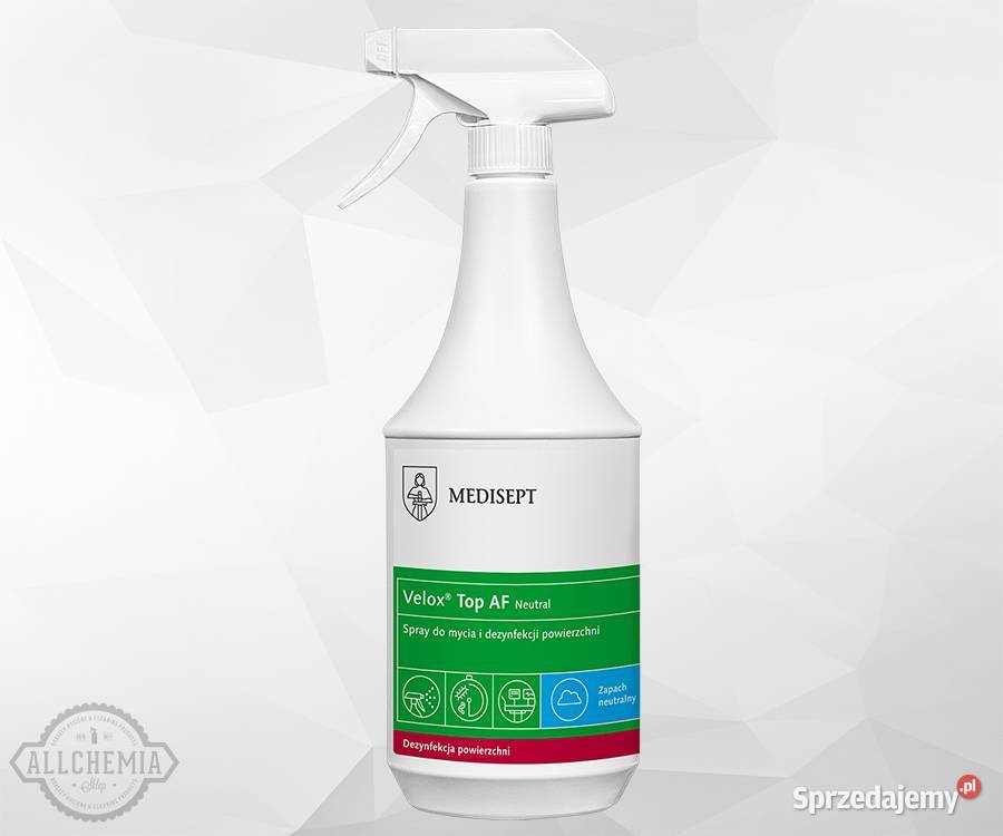 VELOX TOP AF SZYBKA DEZYNFEKCJA MEDYCZNA ZAPACH Łódź sprzedam