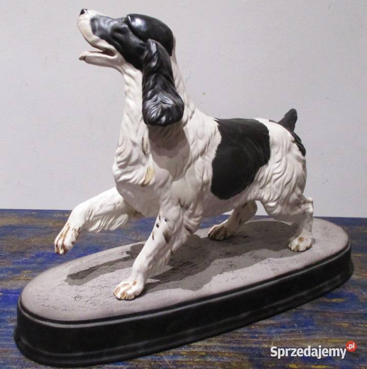 Duża Figura Pies Spaniel Beswick Nieporęt sprzedam