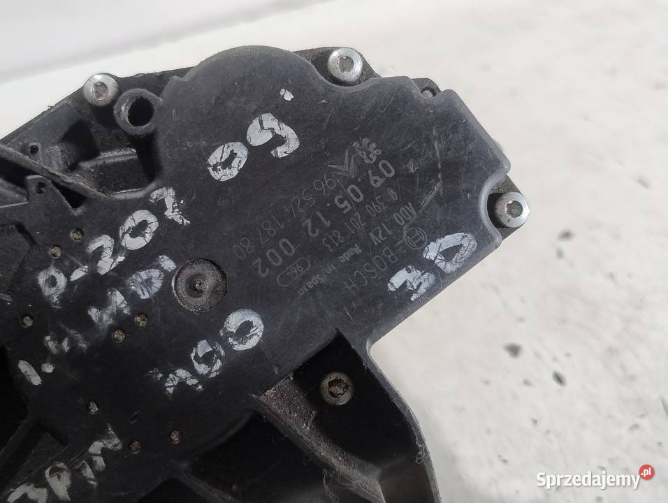SILNICZEK WYCIERACZKI KLAPY 3 PIN PEUGEOT 207 3D wielkopolskie