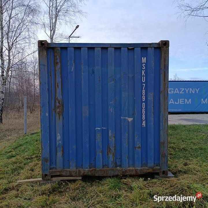 Kontener morski magazynowy używany 20DC Rzeszów