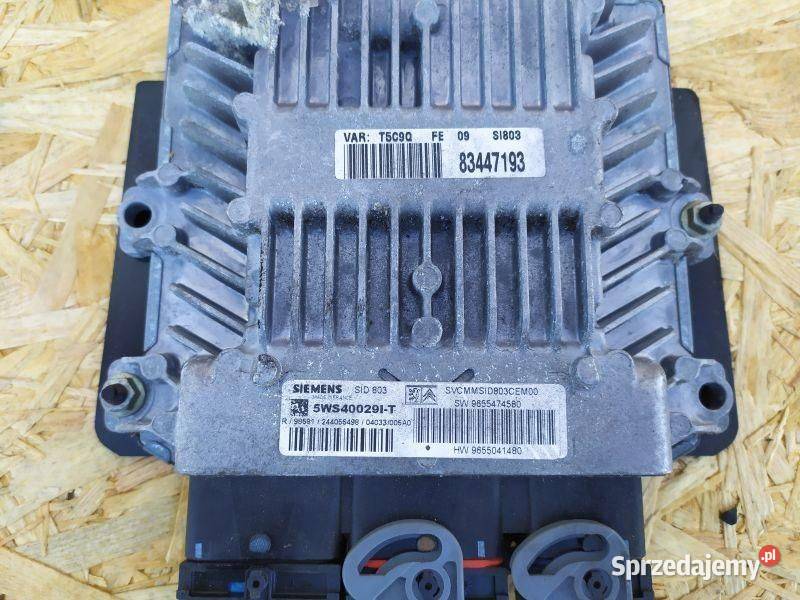 STEROWNIK SILNIKA KOMPUTER PEUGEOT 307 20 HDI Gliwice