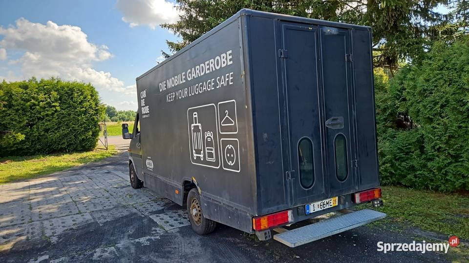 Mercedes Sprinter 308 22 cdi z niemiec kontener czarny Stargard
