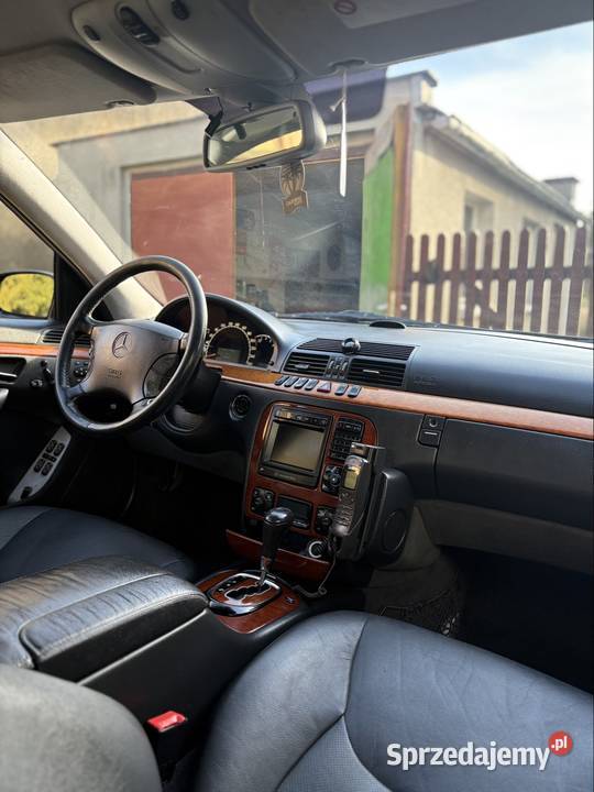 Mercedes w 220 benzyna śląskie Tarnowskie Góry