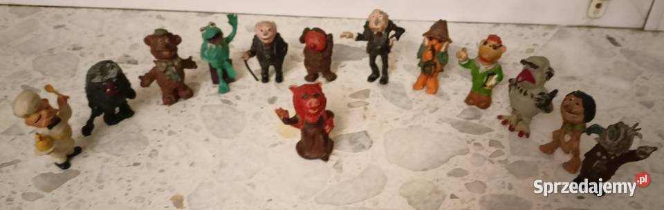 Stare figurki Muppetów PRL vintage 13 sztuk podkarpackie Rzeszów