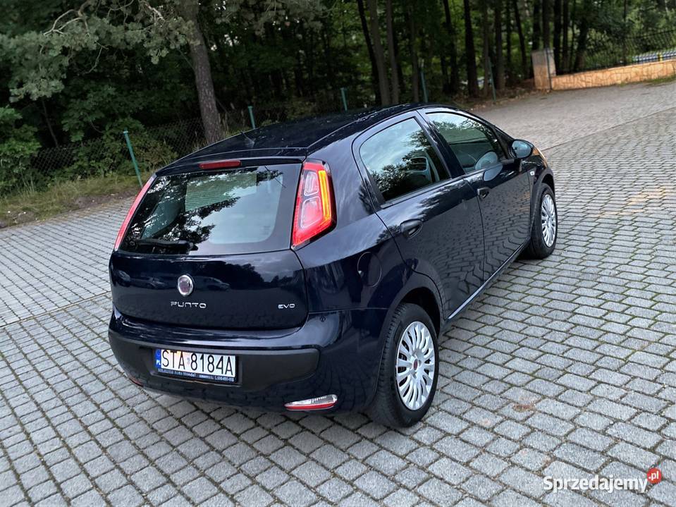FIAT PUNTO EVO Nowe TURBO Klimatyzacja Nowy immobilizer śląskie Zawiercie