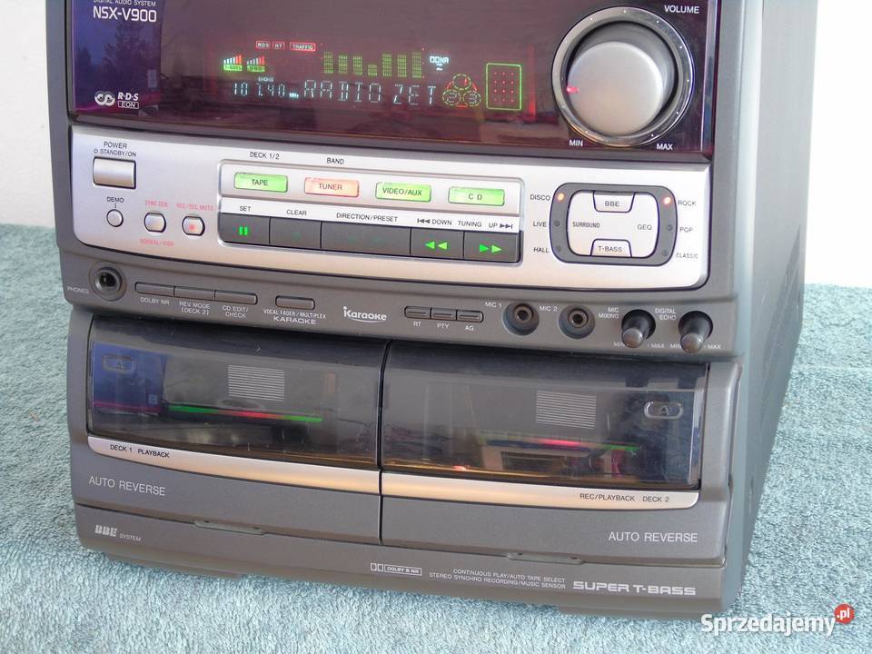 Wieża Aiwa RDS CXNV900 AUX mocna 510 wat DOSTAWA Jasło