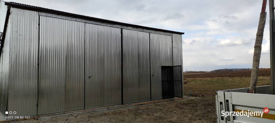 047A Garaż Blaszany OCYNKOWANY Garaże Blaszane zachodniopomorskie Świdwin