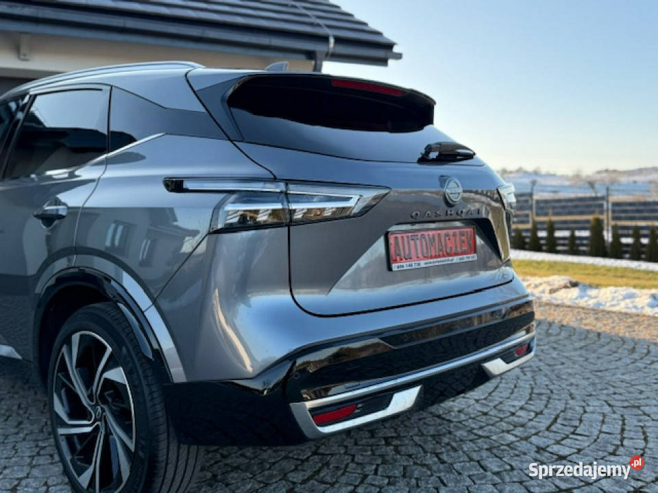 Nissan Qashqai TEKNA NAJBOGATSZA KONFIGURACJA garażowany Kamienna Góra