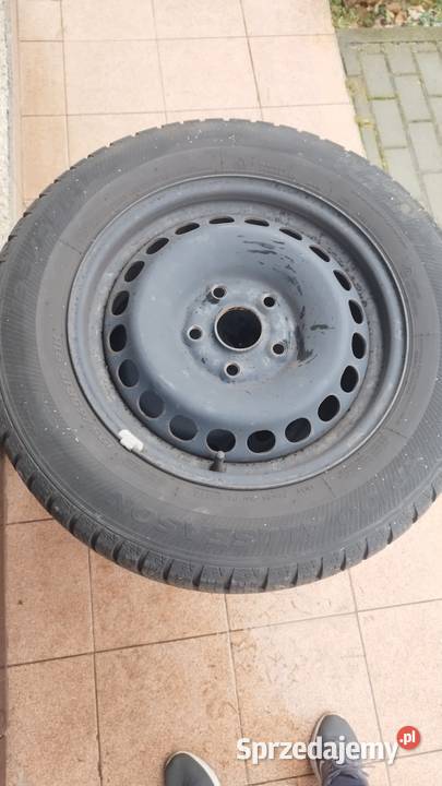 Opony R15 19565 5x112 wielosezonowe komplet na Lubań sprzedam