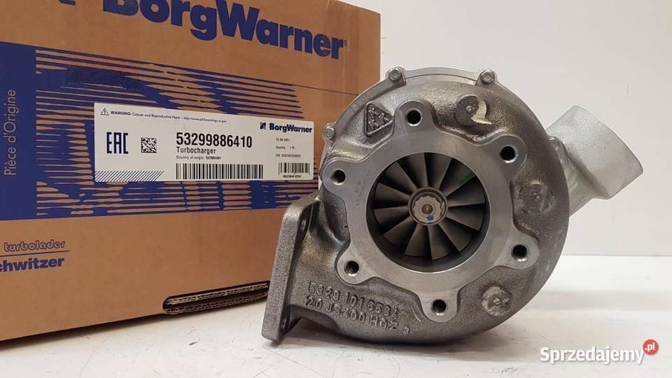 Nowa turbosprężarka BorgWarner KKK 53299886410 Siedlce