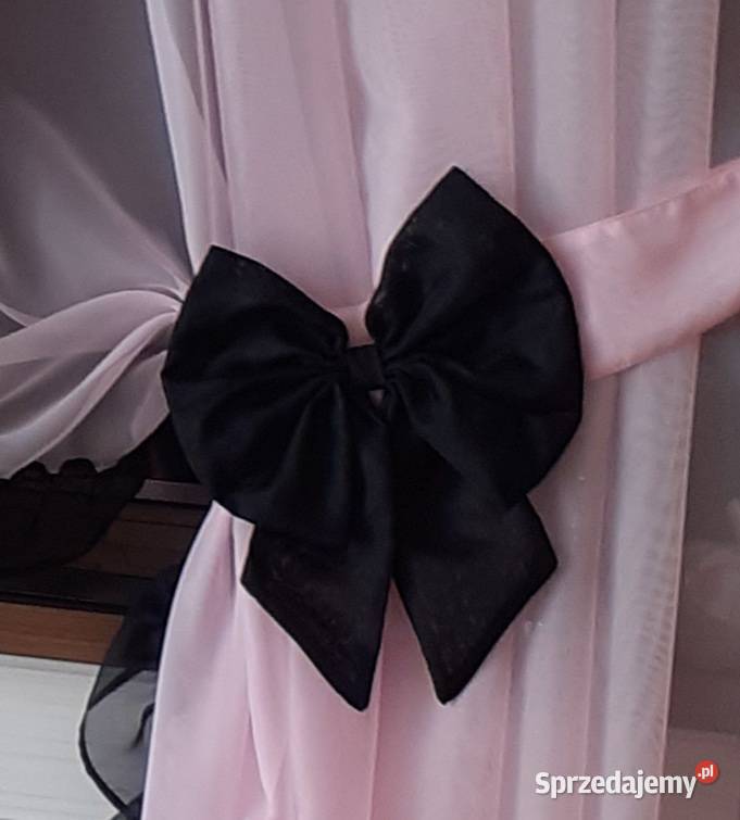 Firany różowe Wyposażenie wnętrz Mława sprzedam