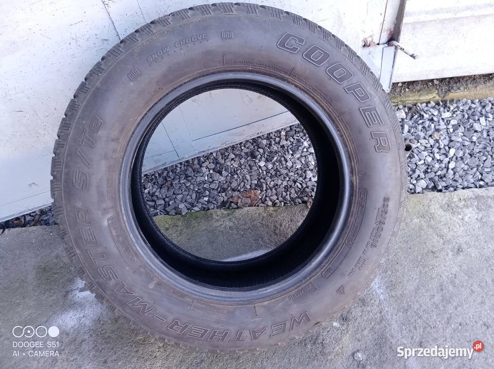 opony zimowe 235x60x16 COOPER śląskie Cieszyn