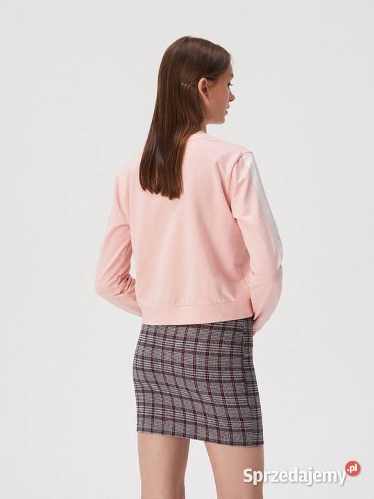 spódnica w kratkę Sinsay Ołówkowa  Olkusz