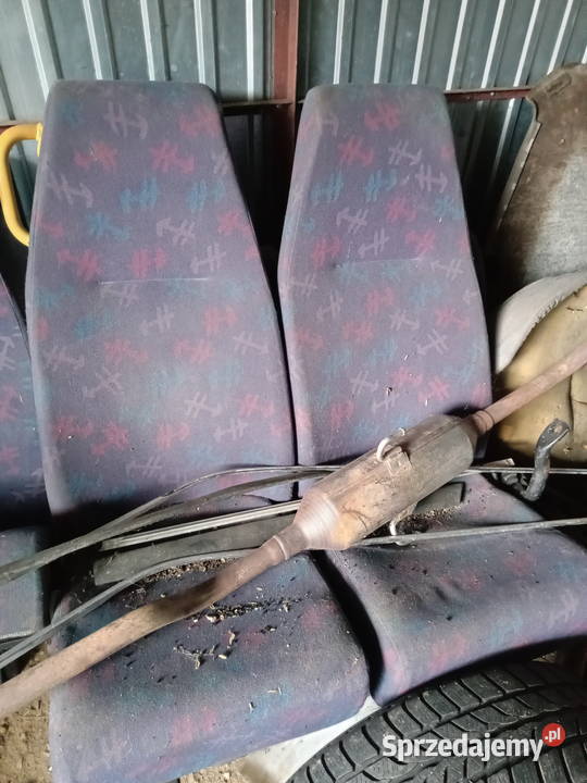 Mercedes Sprinter Vario autobus fotele Wyposażenie wnętrza
